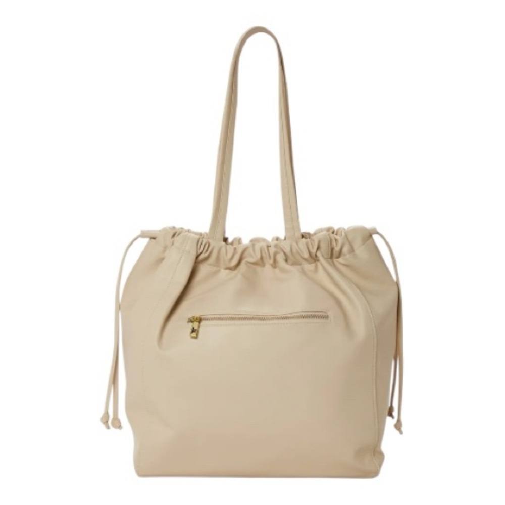 LONDON FOG Adjustable Irina Bucket Bagâ or TOTE in Vanilla. New. MSRP $108. - Picture 7 of 16